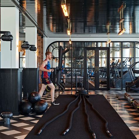 The centre of London is reachable within 10 minutes&x27; walk. . Which soho houses have gyms